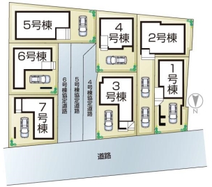 全7区画 全体区画図